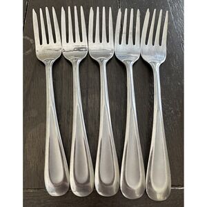 oneida stainless flatware Vietnam Salad Fork Set Of 5